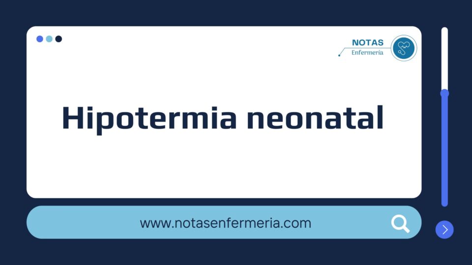 Hipotermia neonatal