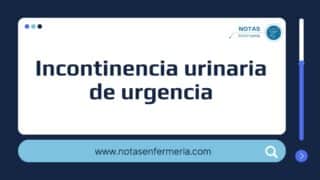 00019 Incontinencia urinaria de urgencia