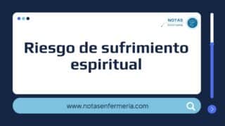 00067 Riesgo de sufrimiento espiritual